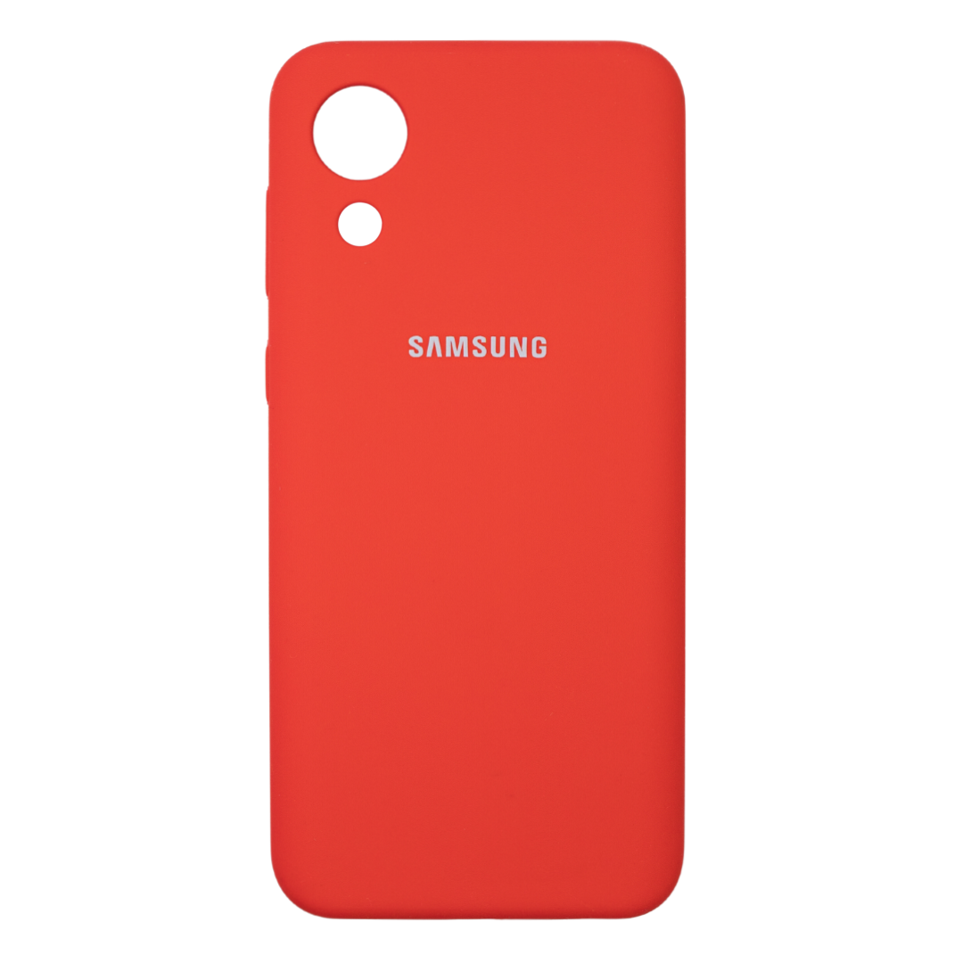 Чохол Silicone Case Premium для Samsung Galaxy A03 Core Red