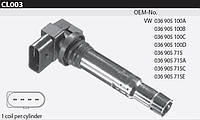 Катушка зажигания Tesla CL 003 для AUDI A1 (8X1, 8XF),Sportback (8X_), A2 (8Z0), A3 (8P1)/Cabriolet