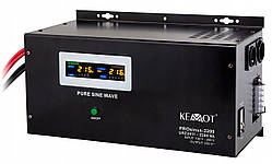 Резервне джерело живлення kemot PROsinus-2200 URZ3411 інвертор з функцією чистої синусоїдальної зарядки 12 В 230 В 3000 ВА / 1600