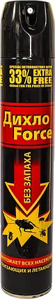 Дихлофорс / ДихлоForce, 400 мл — без запаху, знищення тарганів, мух, мурах, фото 1