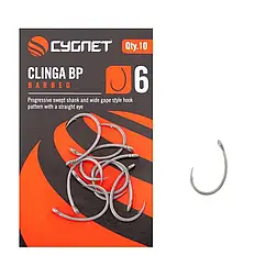 КРЮЧКИ CYGNET CLINGA BP HOOKS SIZE 6 BARBED