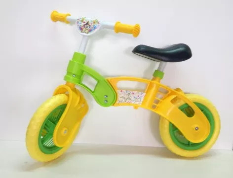Велобіг зелено/жовтий, STAR BIKE, колеса 10", EVA, в кор. 60*40*13см, ТМ KINDER WAY, Україна