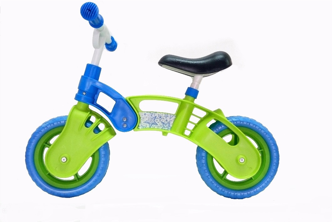 Велобіг синьо/зелений, STAR BIKE, колеса 10", EVA, в кор. 60*40*13см, ТМ KINDER WAY, Україна