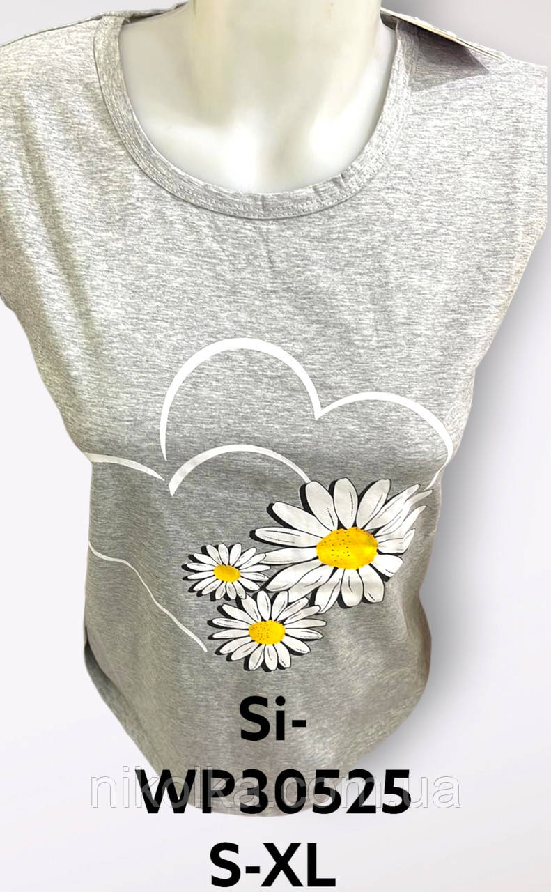 Жіночі футболки оптом, S-XL рр., арт. Si-WP30525