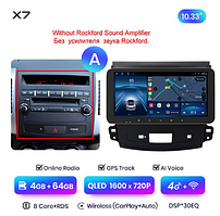 Junsun 4G Android магнітолу для Mitsubishi Outlander XL2 2005-2011 Peugeot 4007 для Citroen C-Crosser X7 4GB A