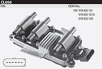 Котушка запалювання Tesla CL 006 для AUDI 80 (8C, B4), 100 (4A, C4), A4 (8D2, B5)/(8E2, B6)/(8D5, B5)/(8E5, B6)/Cabriolet (8H_,