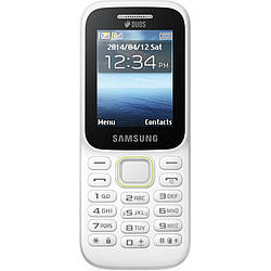 Мобільний телефон Samsung B310 кнопковий на 2 SIM білий