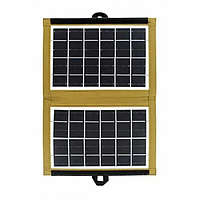 Солнечная панель трансформер CcLamp CL-670 7Вт зарядка от солнца Solar Panel