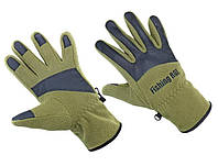 Рукавиці флисовые Fishing ROI Оlive Fleece gloves (XL)