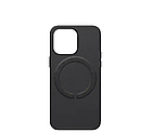 Чохол для iPhone New Leather Case With Magsafe Black, фото 3