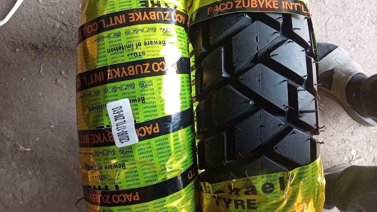 Покрышка 120/80-17 ZM-613 / 002  TL  - эндуро, фото 1