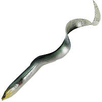 Силикон Savage Gear 3D Real Eel Loose Body 150mm 12.0g Green Silver (поштучно)