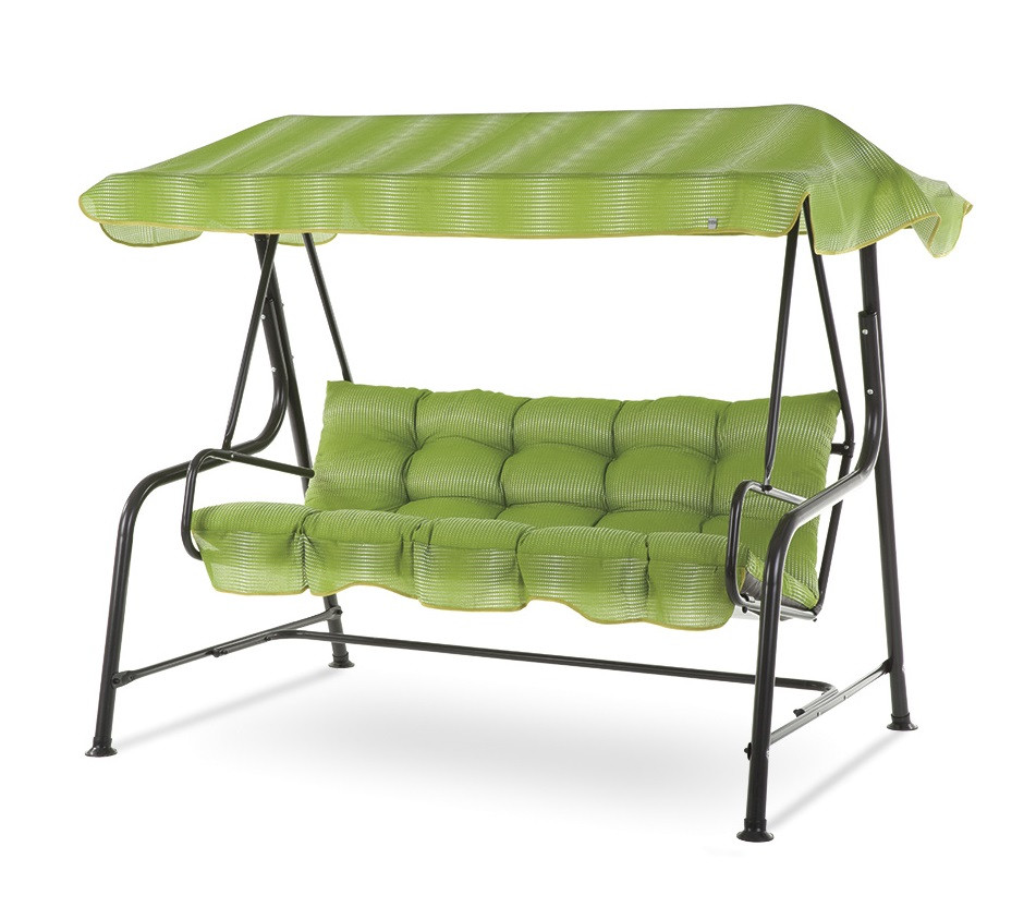 Гойдалка садова Patio Hawaii, зелений принт