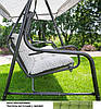 Гойдалка садова Patio Hawaii, зелений принт, фото 6