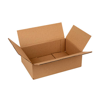Гофроящики 240*170*100 Картонна коробка місткістю до 1 кг фактичної або об'ємної ваги 240*170*100, фото 2