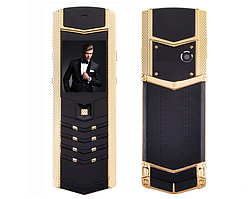 Мобільний телефон смартфон H-Mobile V1 (Hope V1) black-gold. Vertu design - екран 1,8'', 2 SIM, 2000 мАг