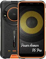 Противоударный смартфон Ulefone Power Armor 16 Pro ( 4/64GB, АКБ 9 600мАч ) Orange