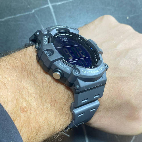 Наручные часы мужские Casio AE-1500WH-8B электронные часы с подсветкой ...