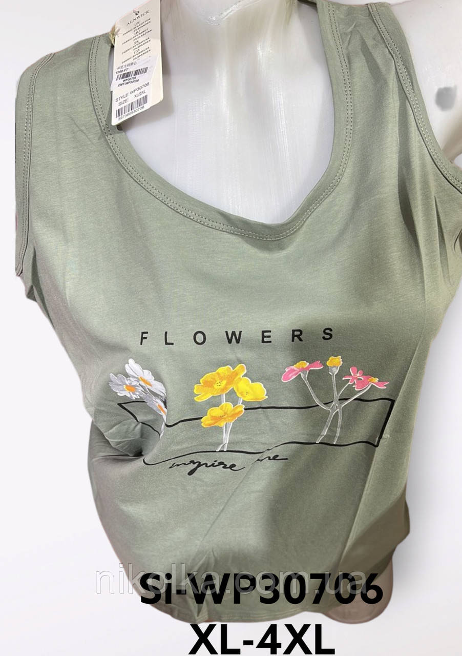 Жіночі майки оптом, XL-4XL рр., арт. Si-WP30706