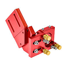 Тримач дзеркала 25 мм MHR2-25 для лазерного CO2 верстата, кріплення для дзеркала лазера, юстувальний майданчик, фото 3