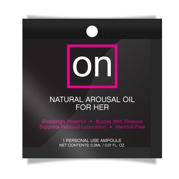 Пробник збуджуючої олії - Sensuva ON Arousal Oil for Her Original (0,3 мл)