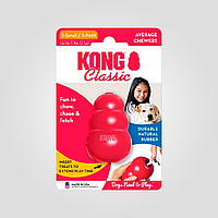 Игрушка KONG Classic груша-кормушка для собак миниатюрных пород, XS