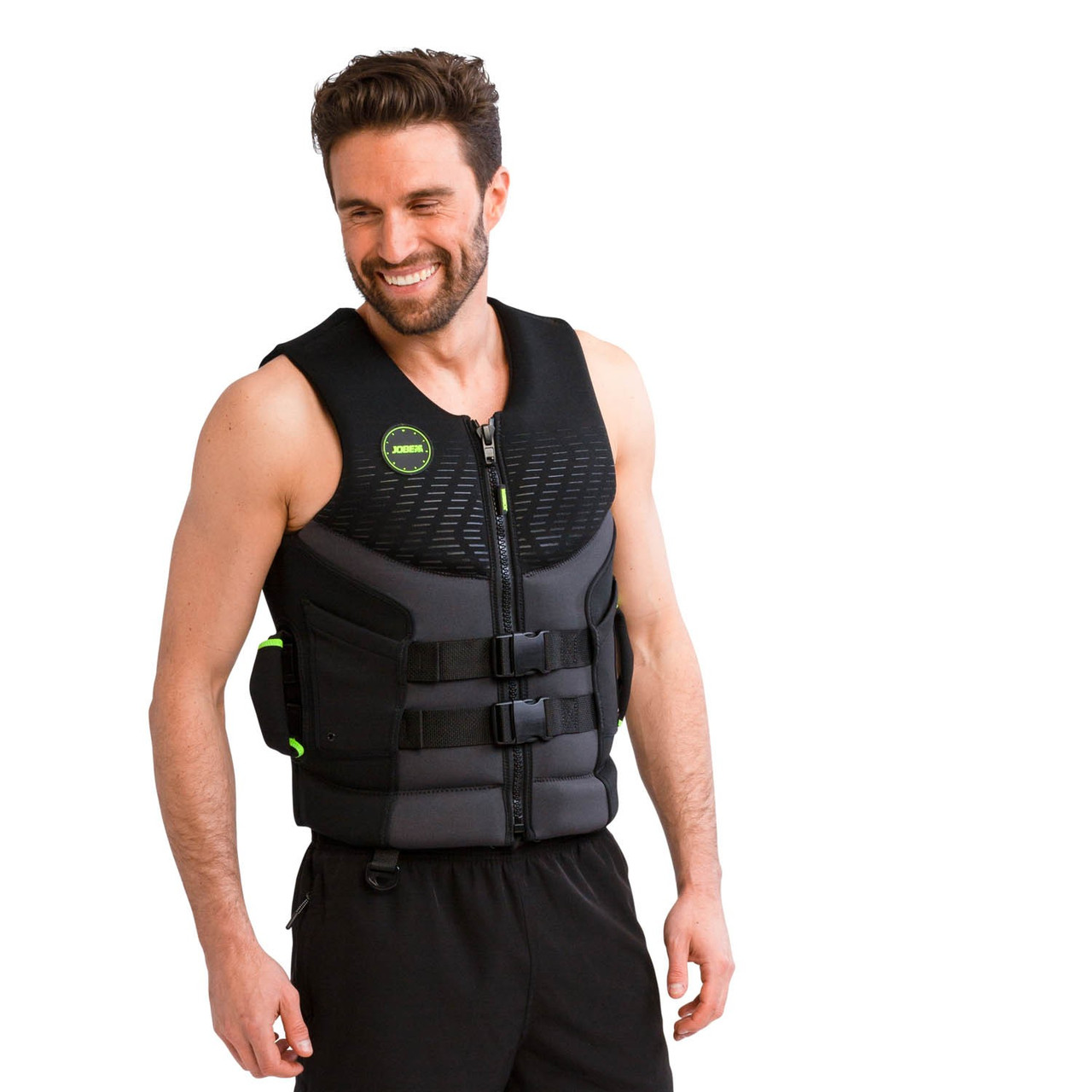 Чоловічий жилет для водного спорту Jobe Premium Neoprene Life Vest Men Black L, фото 1