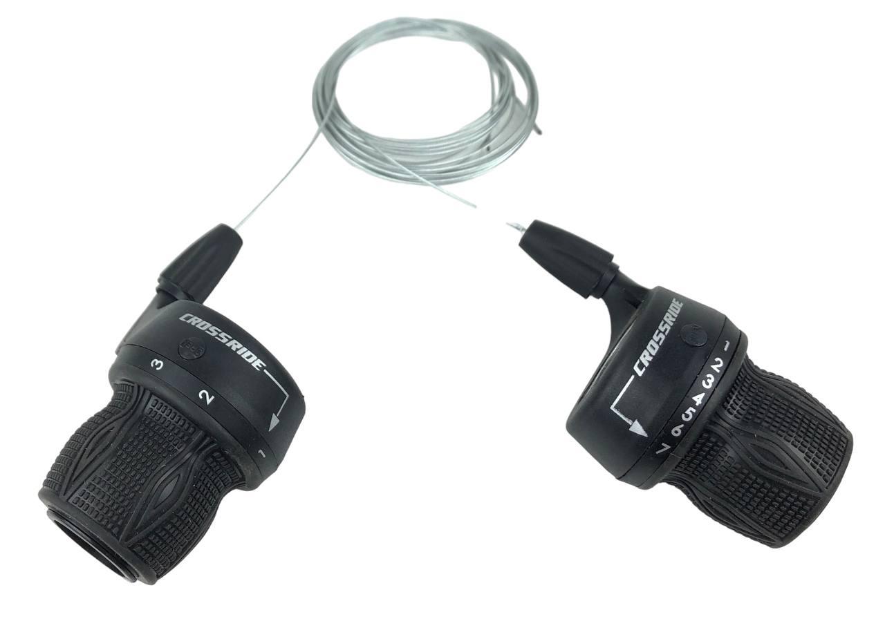 Грипшифти Crossride CR-SH100-L3R7, 3+7 шв, фото 1