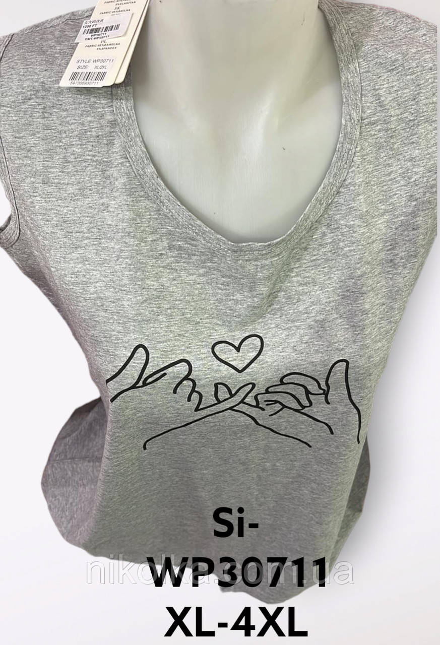 Жіночі майки оптом, XL-4XL рр., арт. Si-WP30711