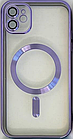 Чохол для iPhone Shinny Case with MagSafe Purple, фото 2