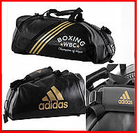 Сумка спортивная рюкзак ADIDAS Boxing WBC дорожная спортивная сумка адидас большая сумка для спорта