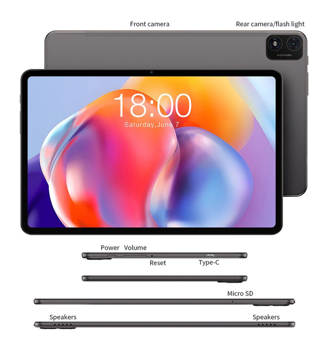 Планшет Teclast T40S Tablet PC, 8Gb+128Gb