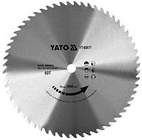 Диск на Циркулярку Ø 500 х 32 х 4.5 мм, 60 зубів YATO (YT-60871)
