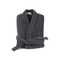 Халат-кімоно Lotus Home - Bold antrasit махровий S