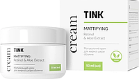 Крем матирующий для жирной кожи лица Tink Mattifying Retinol & Aloe Extract Cream 50 мл (22212Qu)