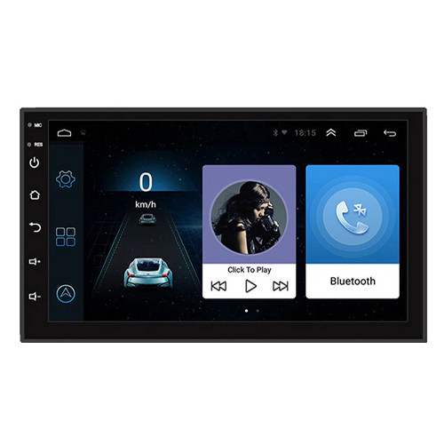 Автомагнітола 7" 2/32ГБ Android 11 Wi-Fi GPS 2xUSB 2 DIN 4x60Вт, 7011A