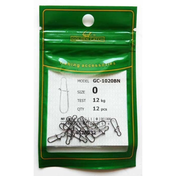 Застібка Американка Golden Catch No0 1020BN