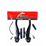 Комплект гальм V-brake SYPO (подвійний), фото 2