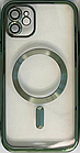 Чохол для iPhone Shinny Case with MagSafe Dark Green, фото 2