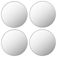 Декоративное зеркало ИКЕА FÄRGEK серый, В наборе: 4 декоративных зеркала (диаметр 20 см). 005.171.21