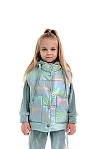 Жилет для дівчинки 122 Suzie VS001 "Myra" бірюза