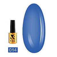 Гель-лак F.O.X gel-polish gold Masha Efrosinina 014 синий 7 мл