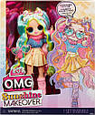 Лялька LОЛ DJ Баблгам LOL Surprise OMG Sunshine Color Change Bubblegum DJ Fashion Doll, фото 5