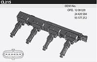 Катушка зажигания Tesla CL 215 для OPEL (VAUXHALL) Agila (A) (H00), Astra G Caravan/CC/Sedan, Astra H