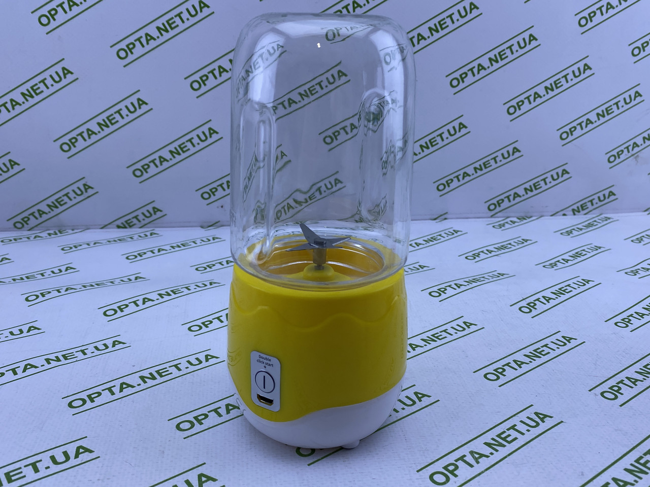 Чашка блендер на акумуляторі 400 мл, 30 W, із заряджанням від USB, XL-180, фото 1