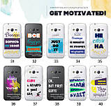 Ультратонкий прозорий чохол з малюнком для Samsung Galaxy Ace 4 G313H (80 дизайнів), фото 4