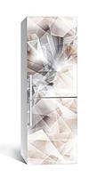 Виниловая наклейка на холодильник Горный хрусталь 60x180 см, декоративные наклейки на холодильник