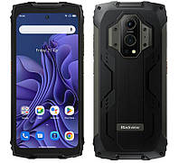 Защищенный смартфон Blackview BV9300 12/256gb Black Lighting ( Фонарик) черный Helio G99 15080 мАч 120Гц.