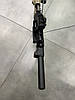 Труба складана для приклада АКСУ DLG Tactical (DLG-157-black), Чорна, АК-74М і АК-104 Mil-Spec, адаптер приклада складаний, фото 10