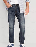 Джинси W 34 L 34  Slim Non-Stretch Old Navy W 34 L 34 чоловічі темно-сині класичні без еластичності Олд Неві